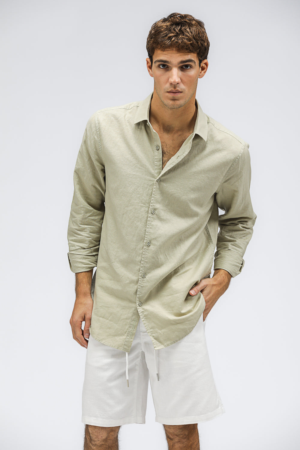 Button Down Linen Shirt