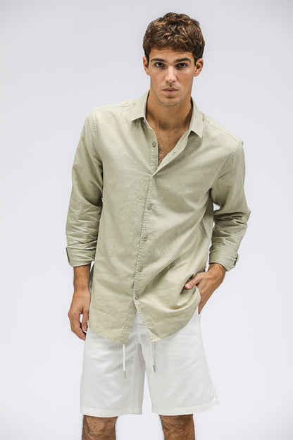Button Down Linen Shirt