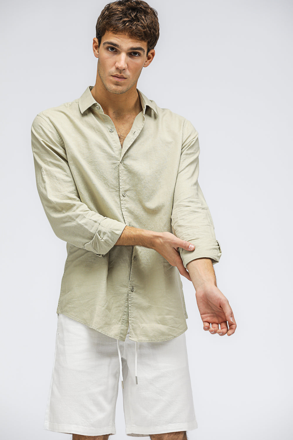 Button Down Linen Shirt