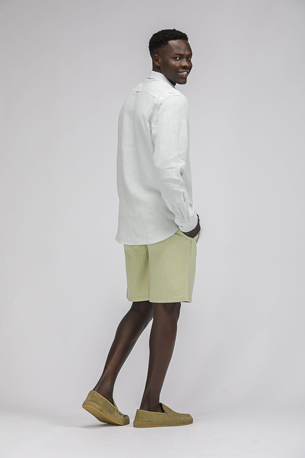 Linen Button Down Shirt