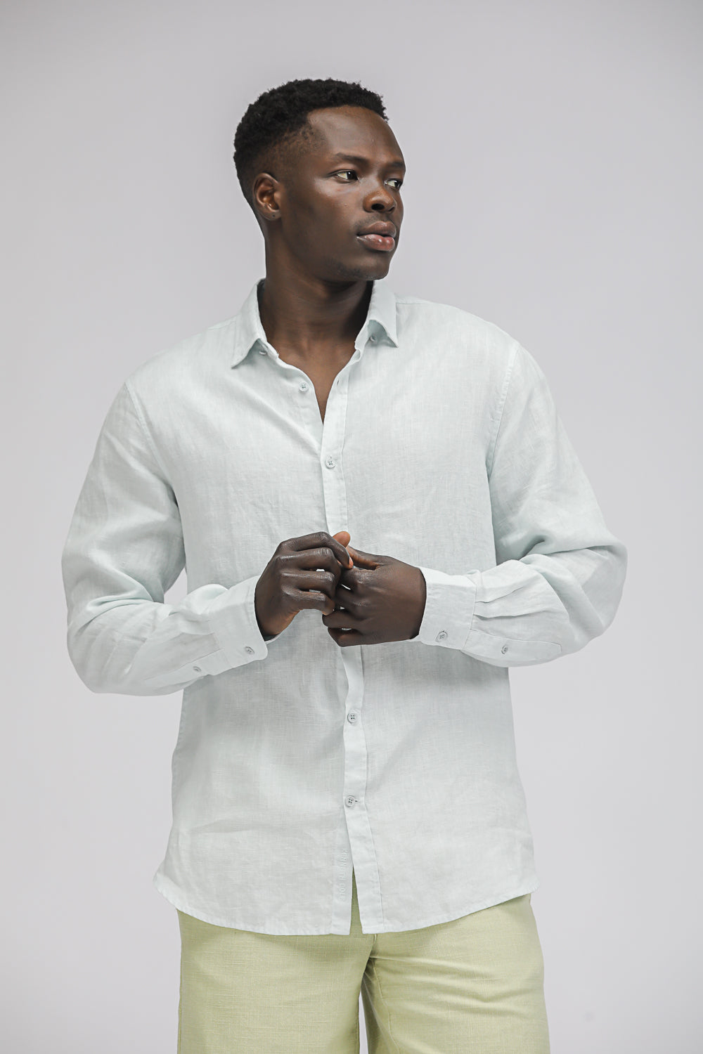 Linen Button Down Shirt