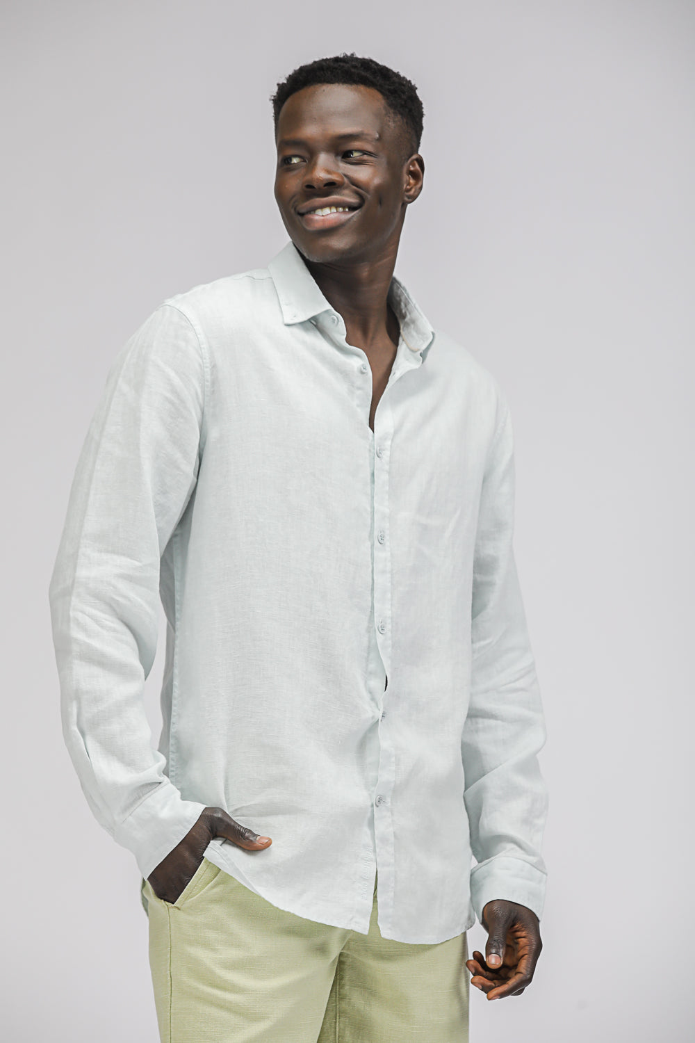 Linen Button Down Shirt