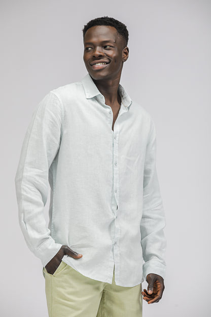 Linen Button Down Shirt
