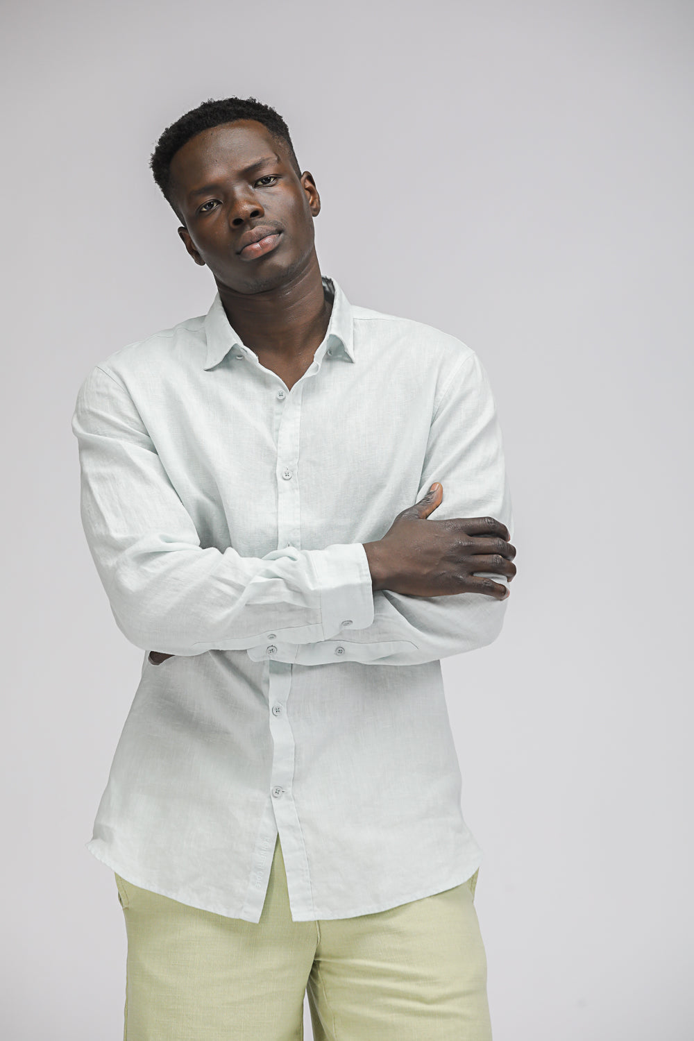 Linen Button Down Shirt