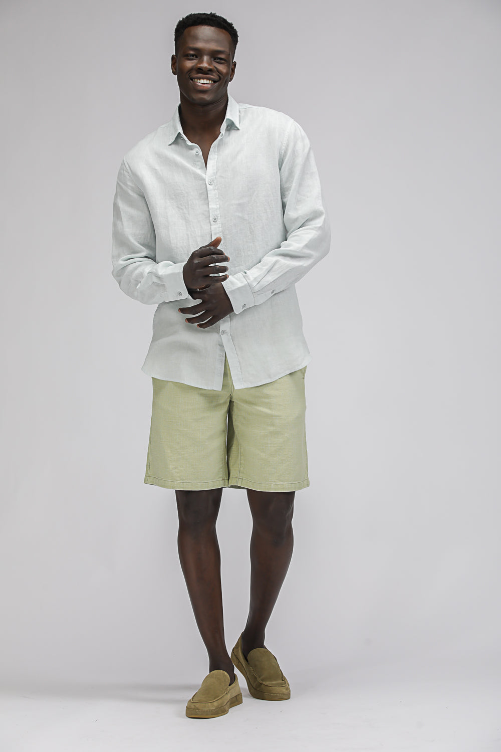 Linen Button Down Shirt