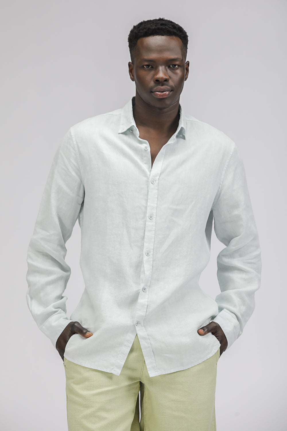 Linen Button Down Shirt