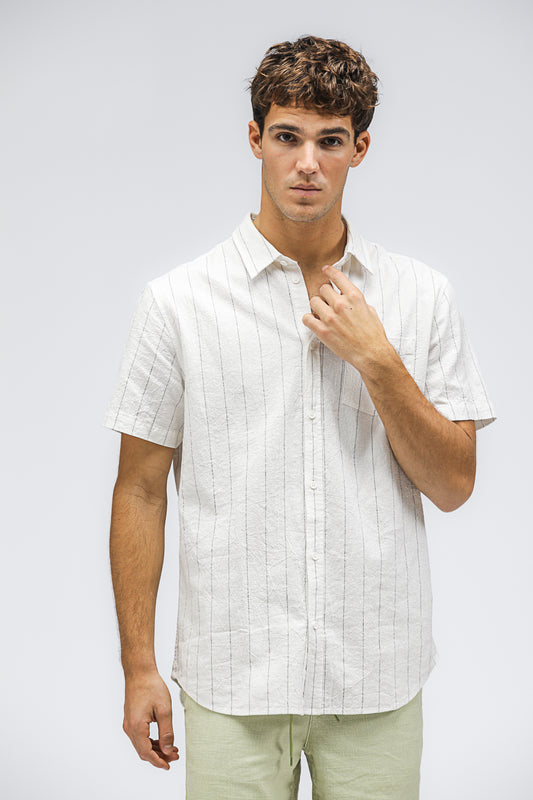 Striped Button Down Shirt