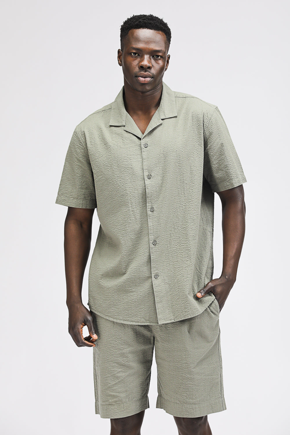 Cotton Button Down Shirt