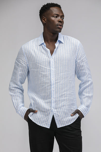 Striped Linen Shirt