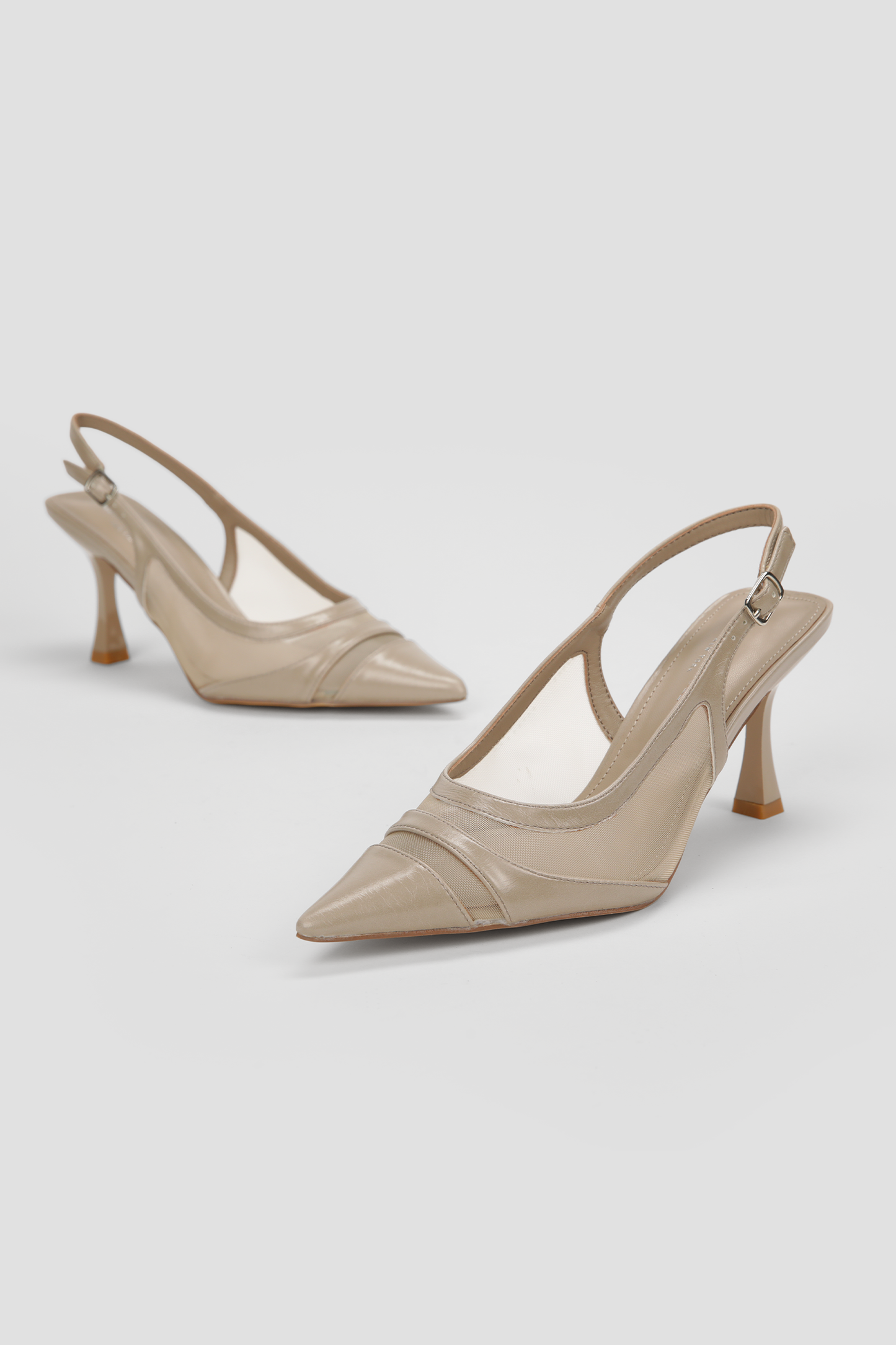Pointed Slingback Heels