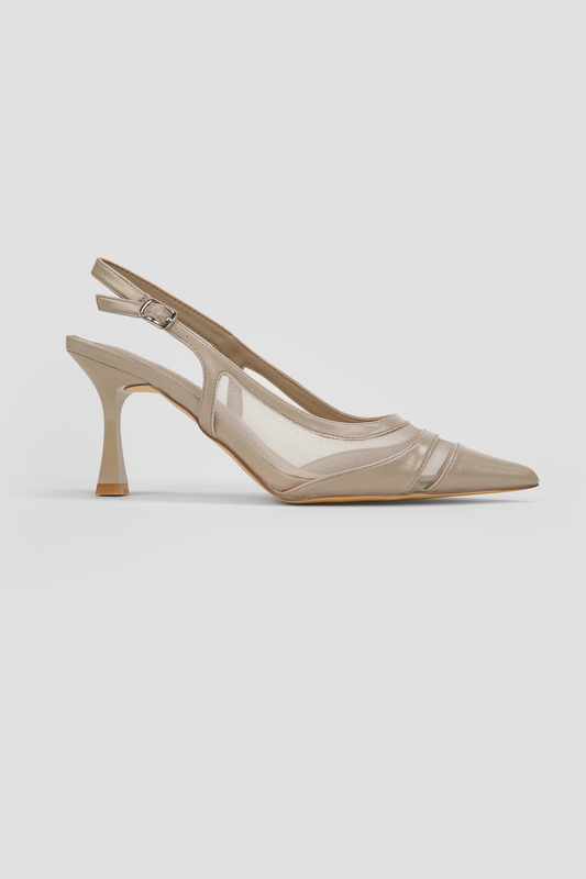Pointed Slingback Heels