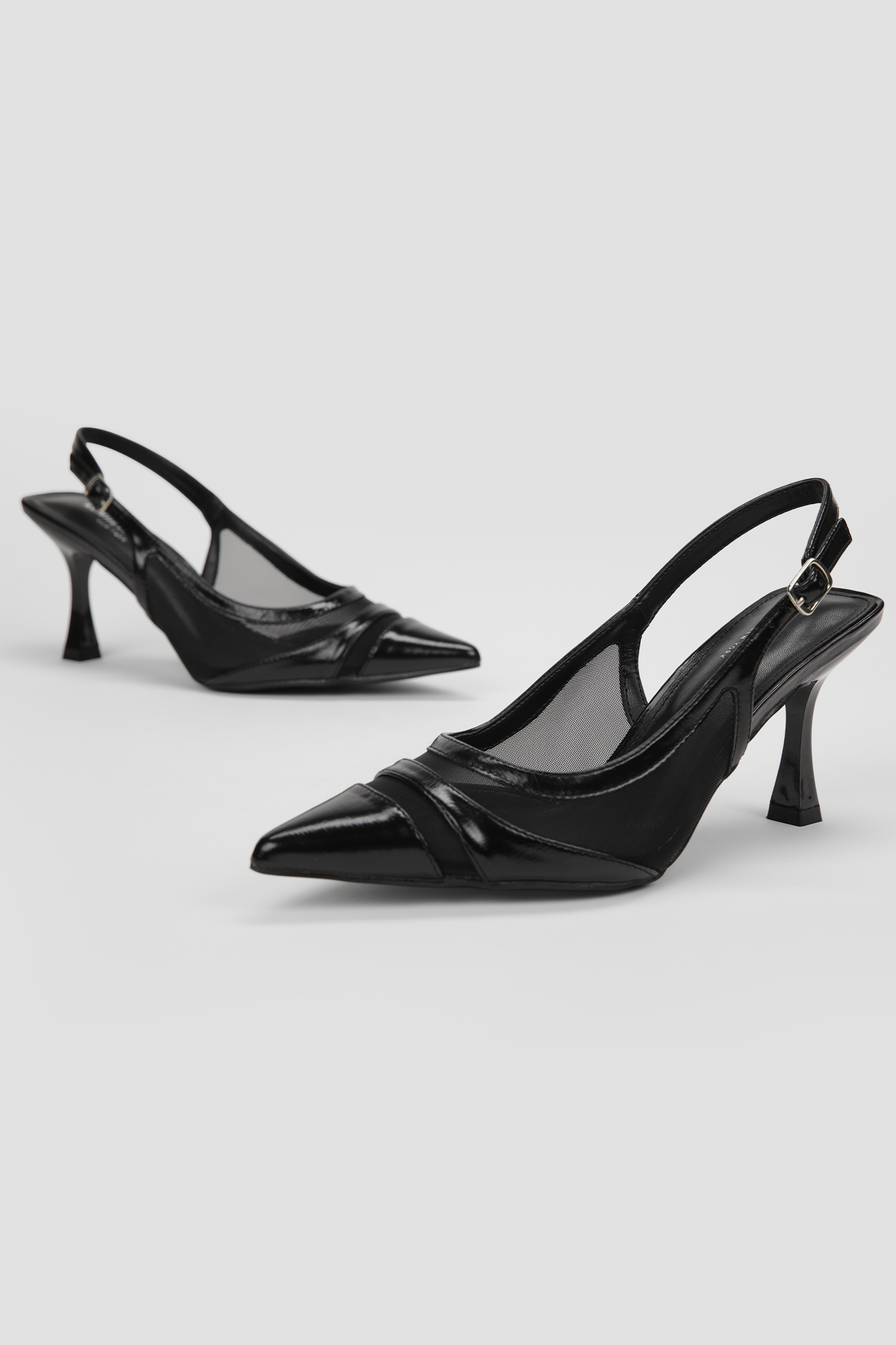 Pointed Slingback Heels