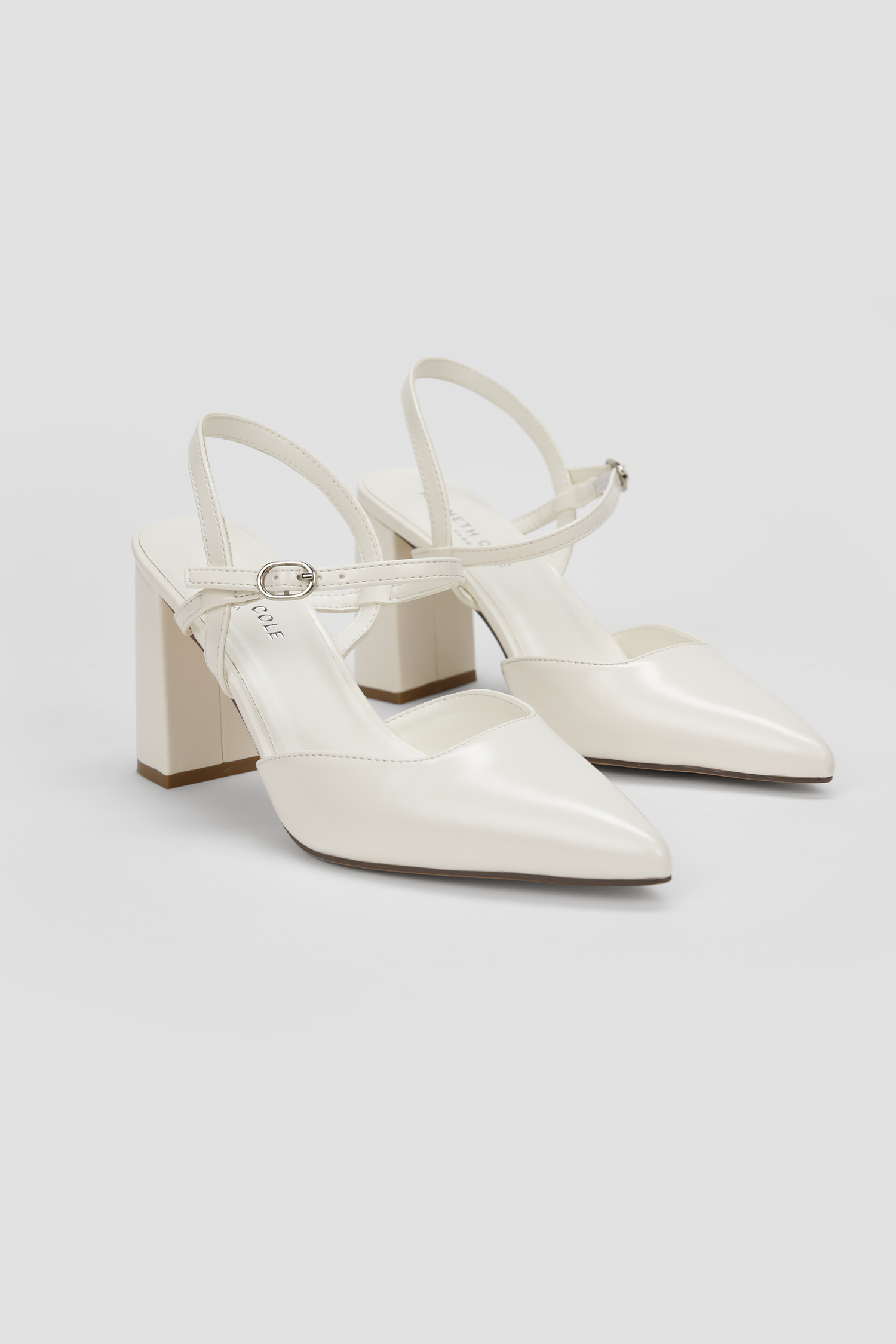 Pointed Ankle Strap Heels