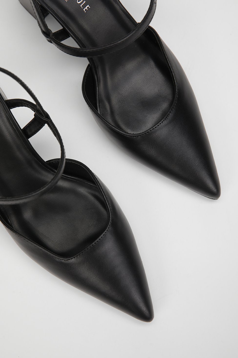 Pointed Ankle Strap Heels