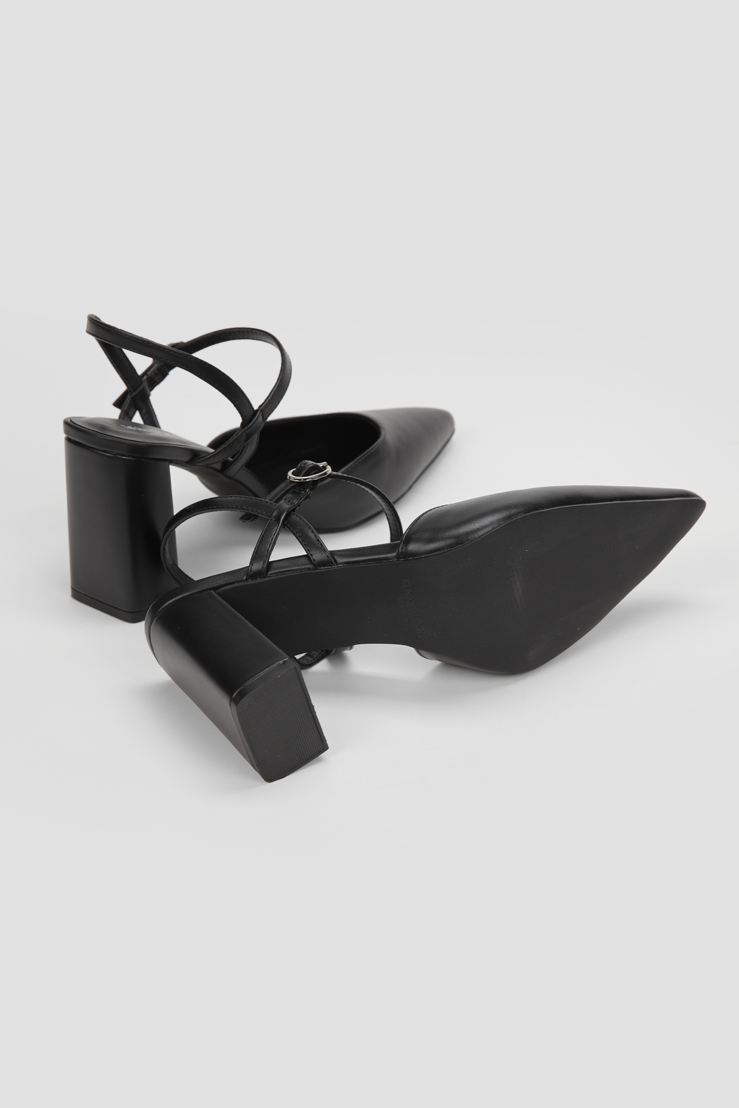 Pointed Ankle Strap Heels
