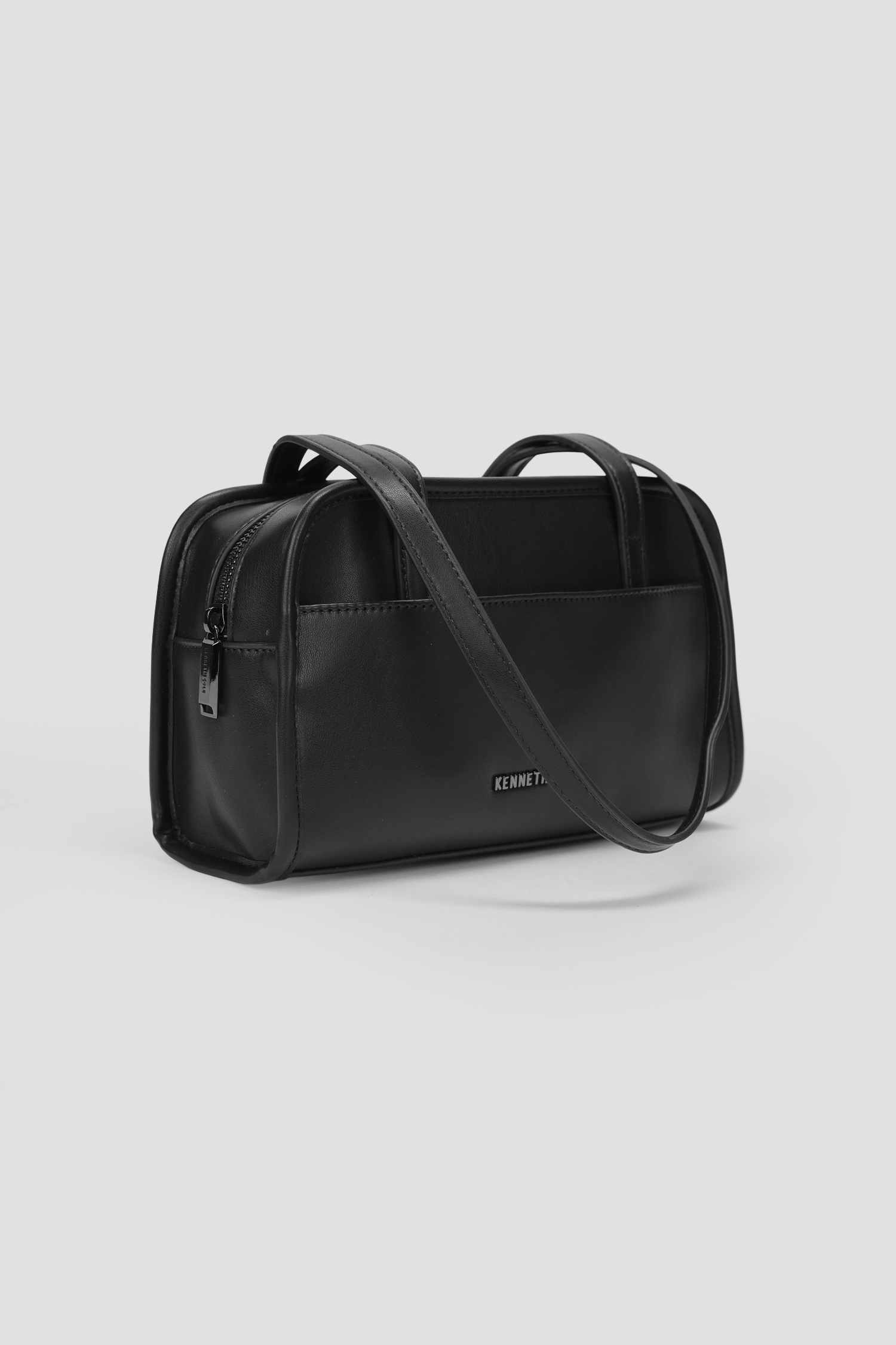 Faux Leather Shoulder Bag