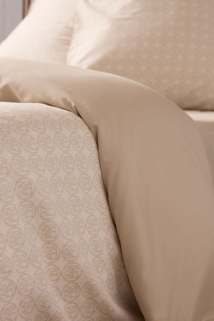 Sateen Pillowcase with Signature Print