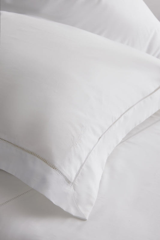 Sateen Pillowcase with Signature Embroidery