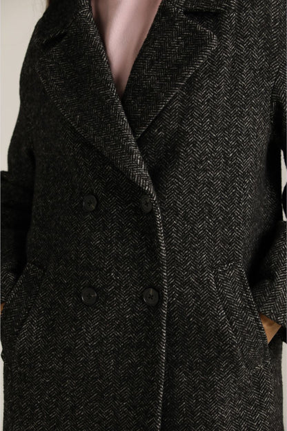 Tailored Textured Coat