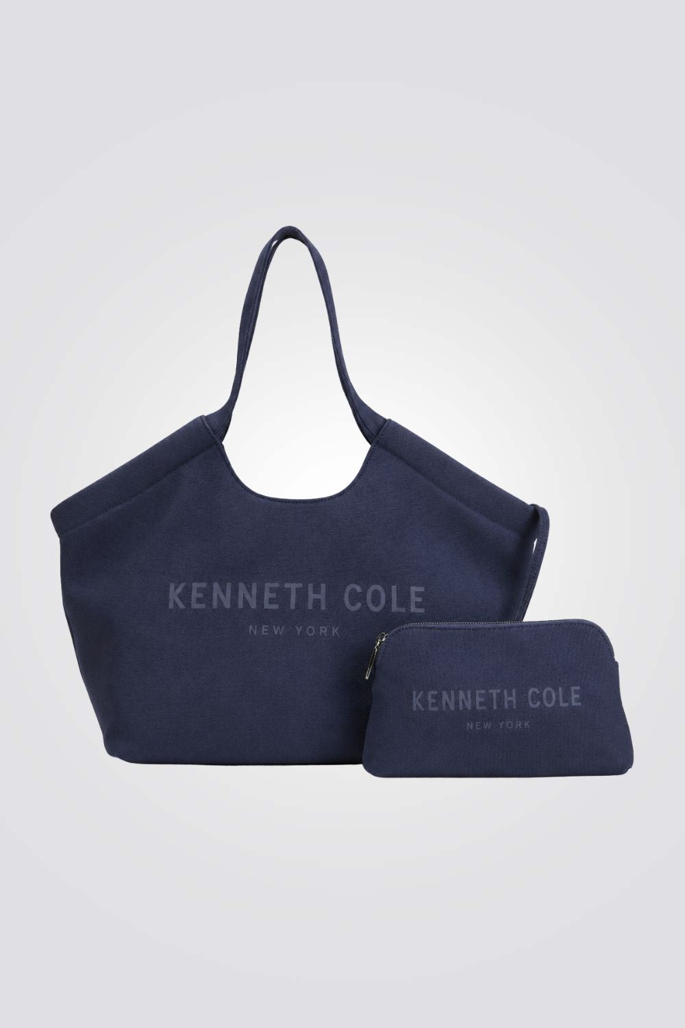 Canvas Tote Bag & Pouch Set