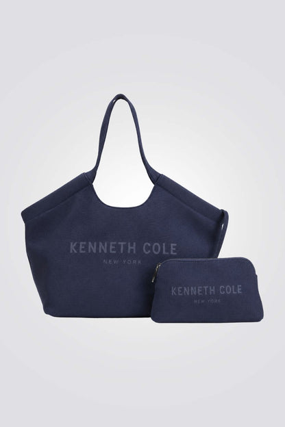 Canvas Tote Bag & Pouch Set