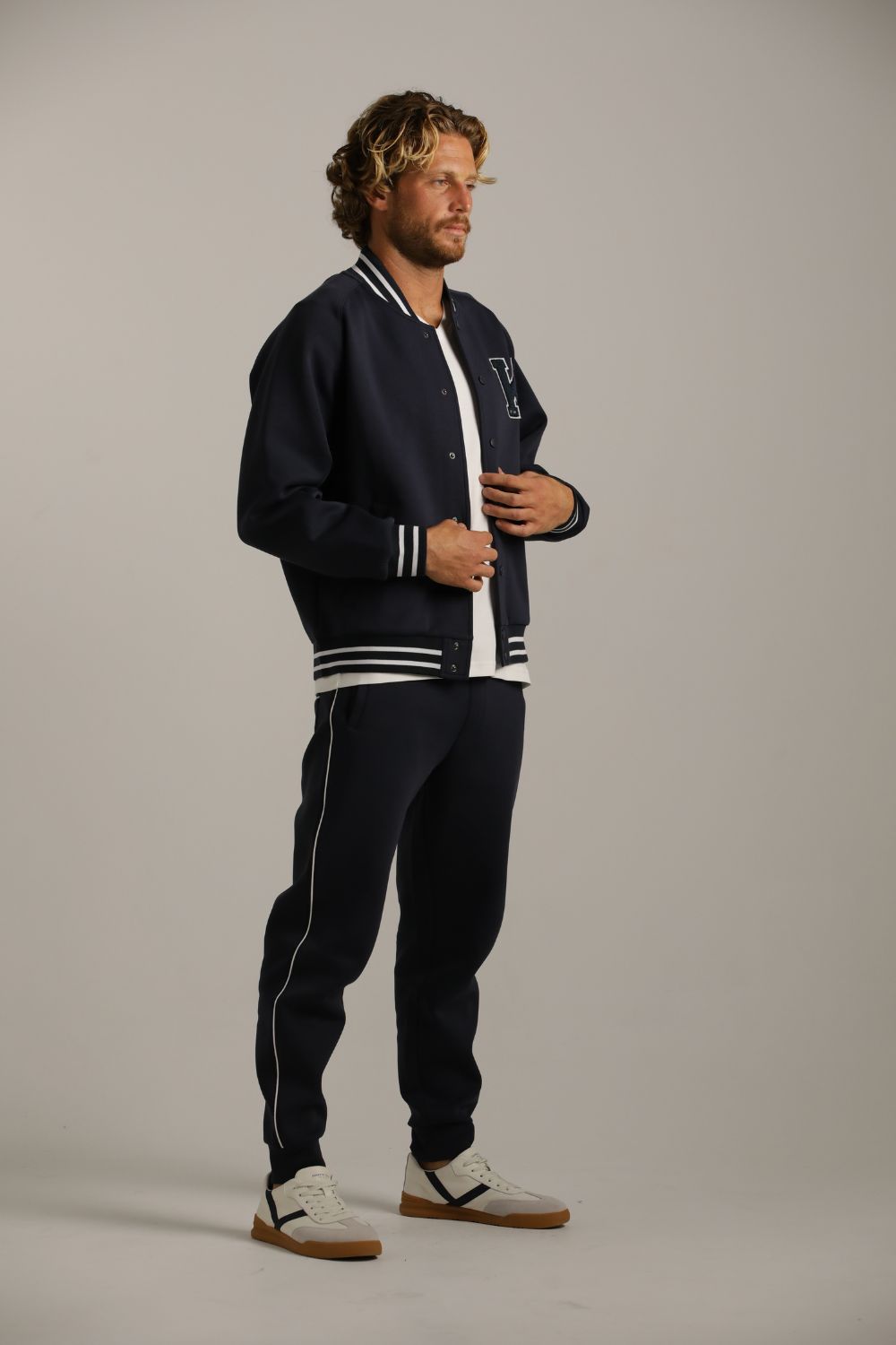 Bomber Fit Jacket Street Style