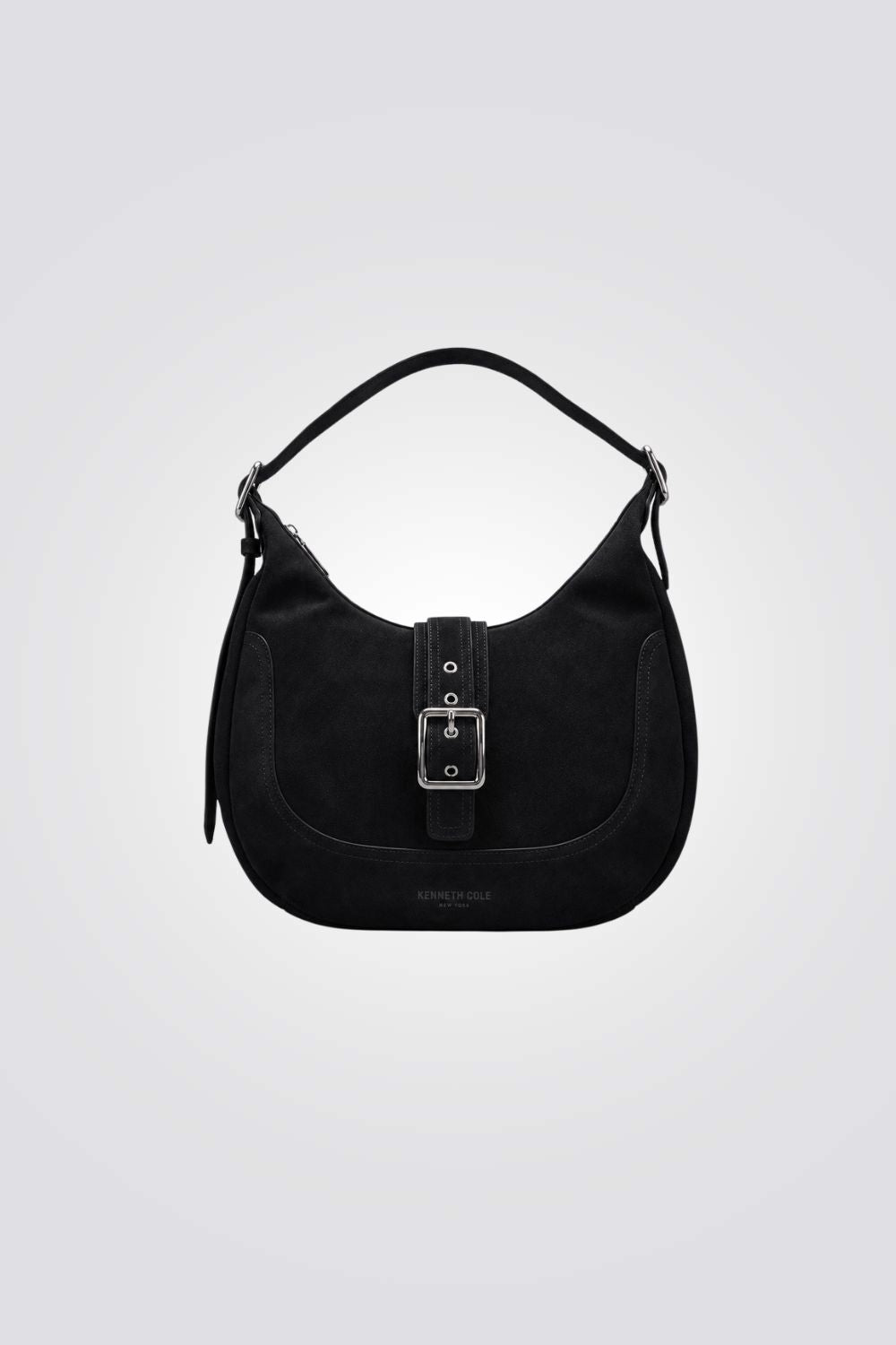 Faux Suede Hobo Bag