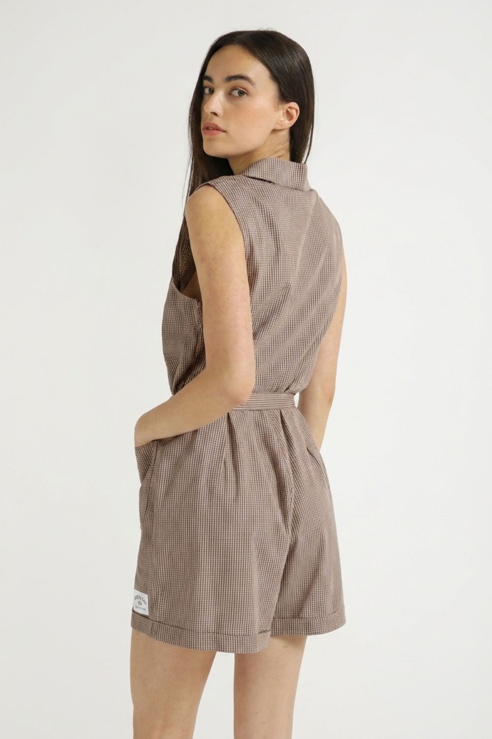 Cotton Button Overalls