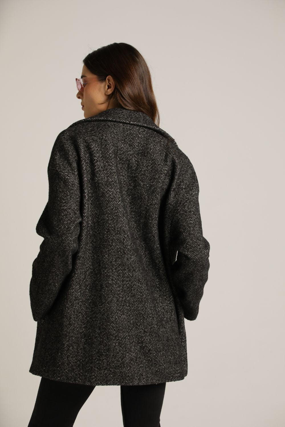 Tailored Textured Coat