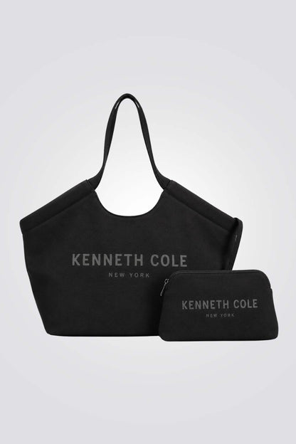 Canvas Tote Bag & Pouch Set