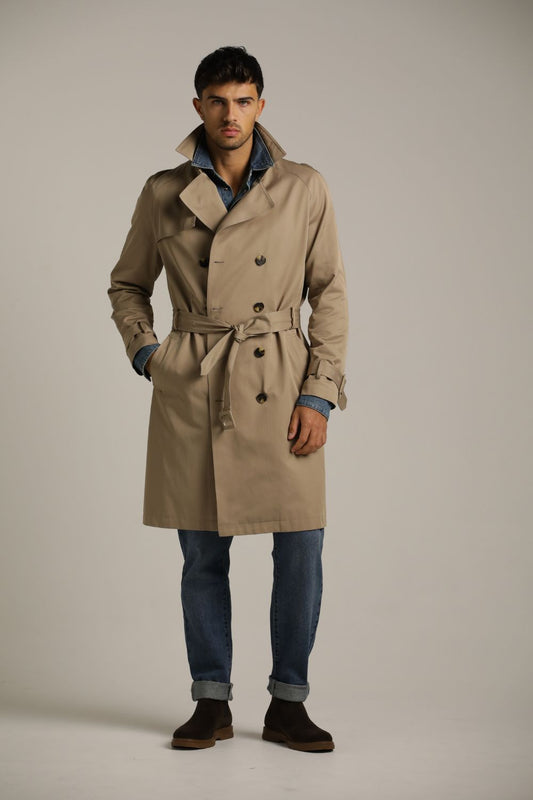 Double Breasted Trench Coat