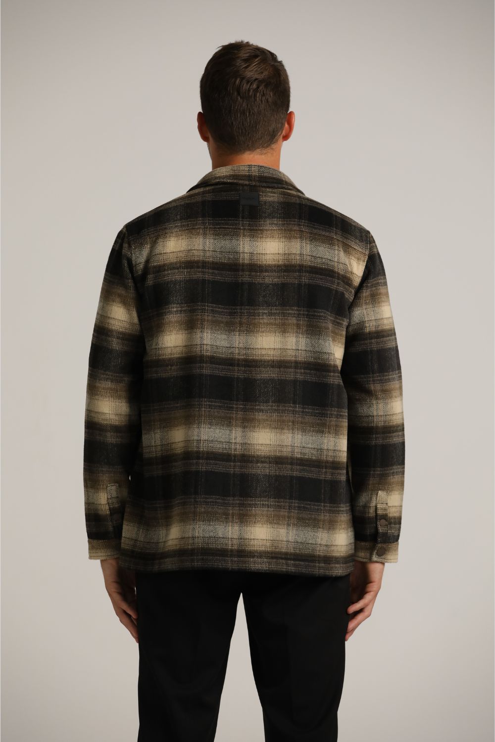 Plaid Flannel Overshirt