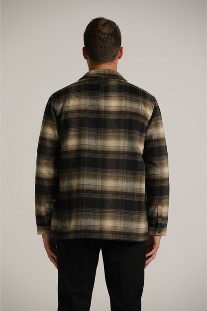Plaid Flannel Overshirt