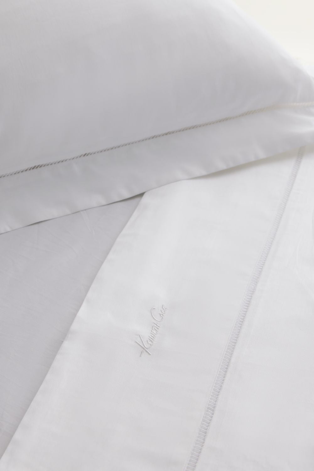 Sateen Flat Sheet with Signature Embroidery