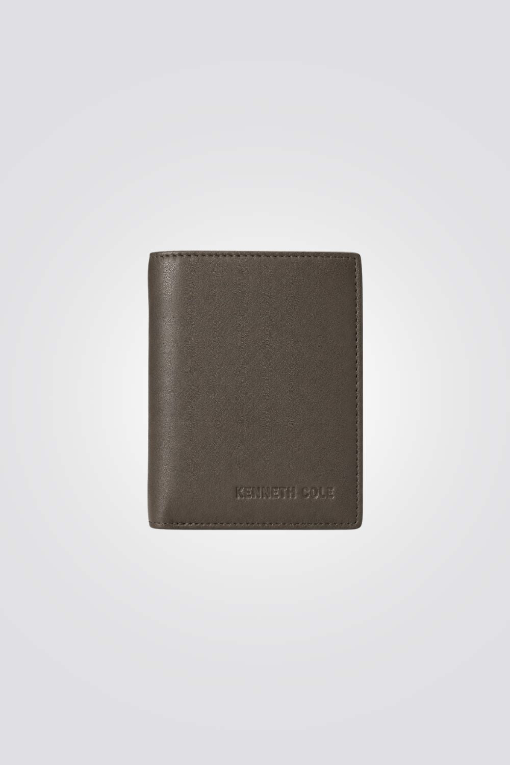 Compact Leather Zip Wallet