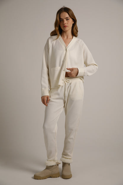Waffle Cuffed Pants