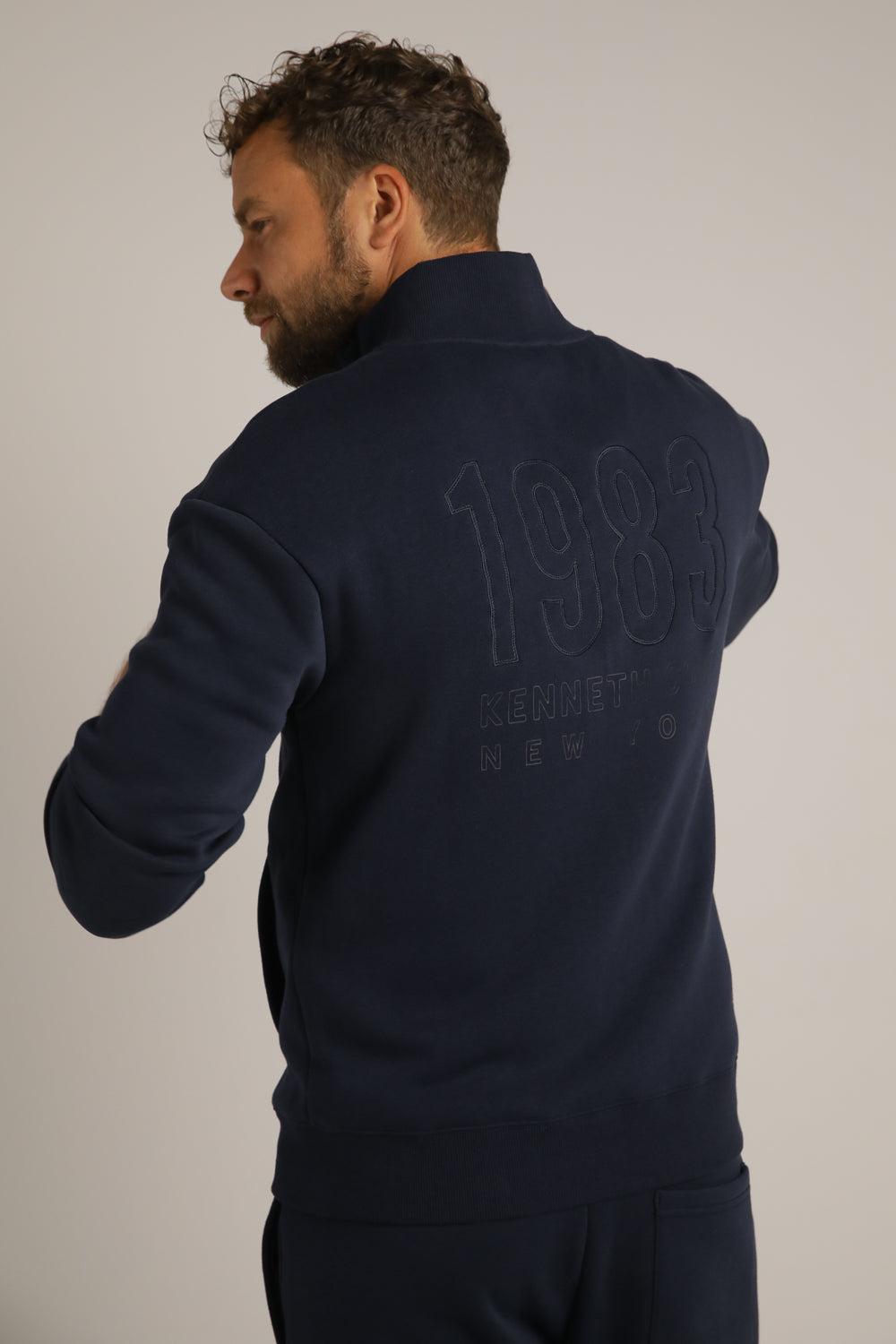 Stand Collar Sweatshirt