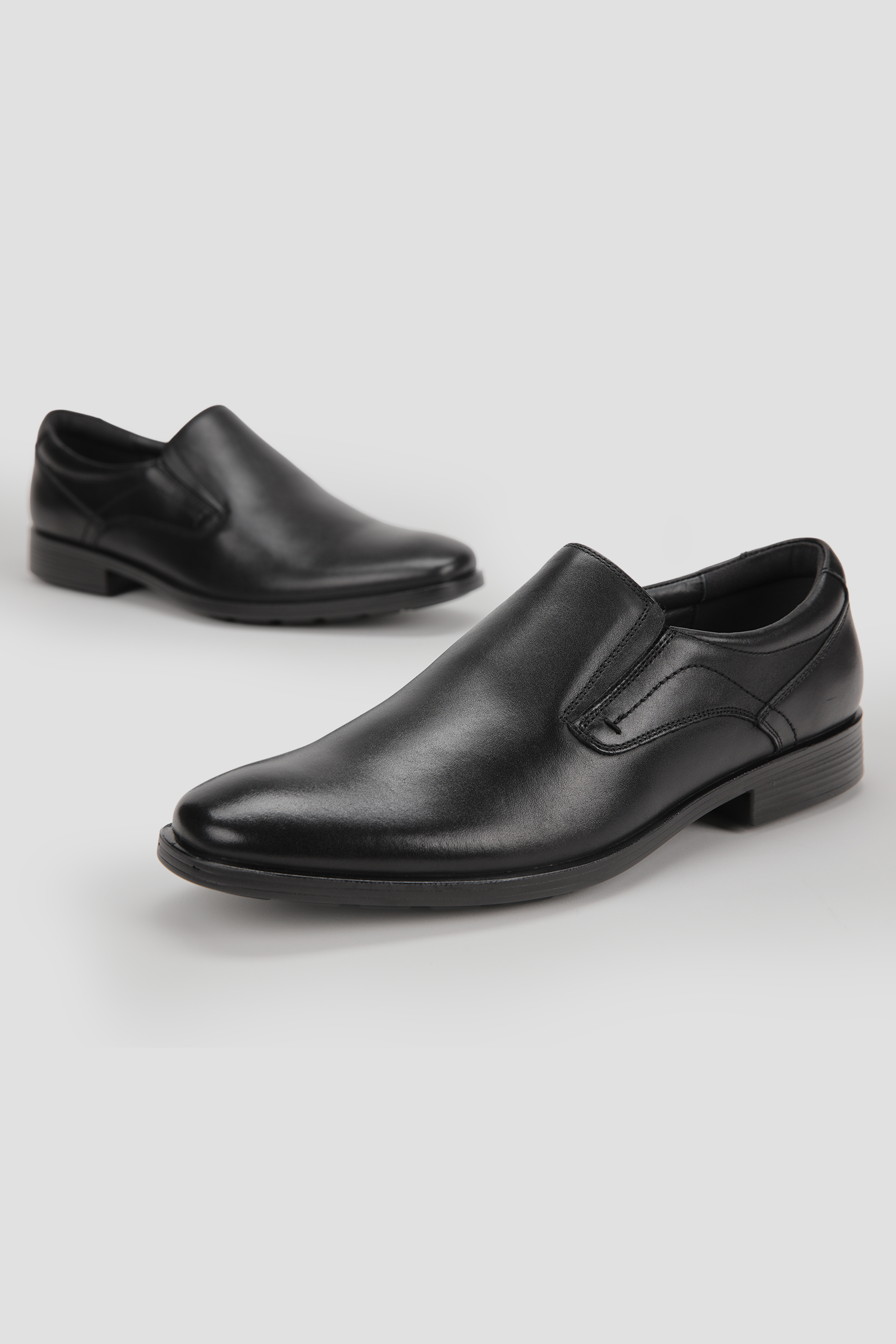 Leather Slip On Dress Shoes