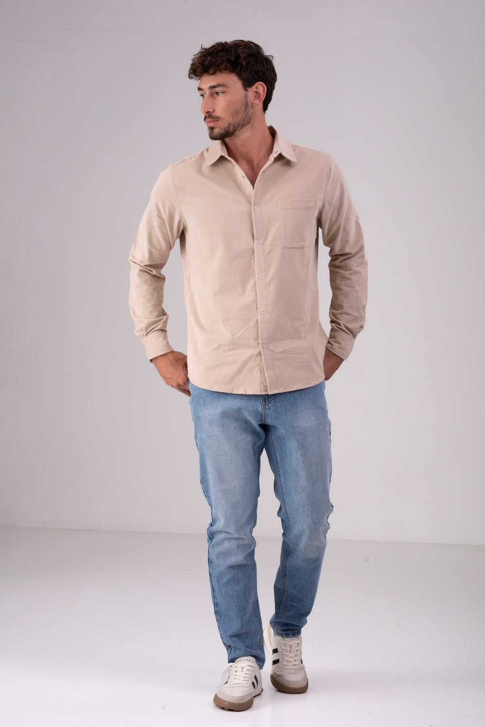 Cotton Button Down Shirt