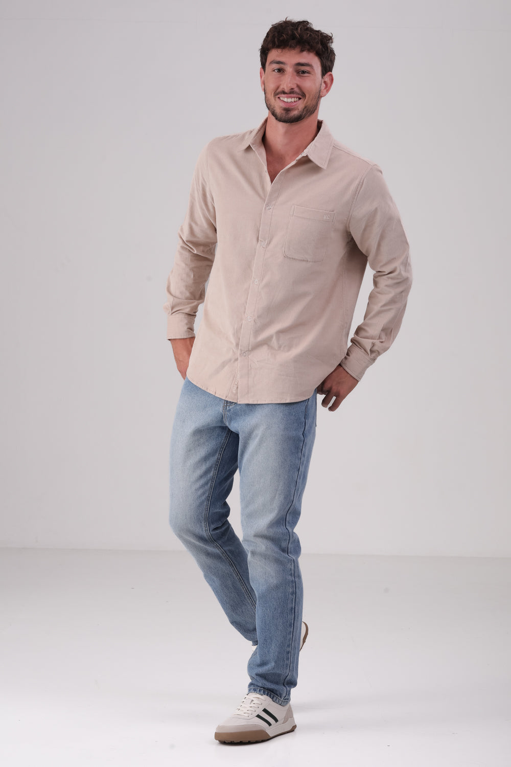 Cotton Button Down Shirt