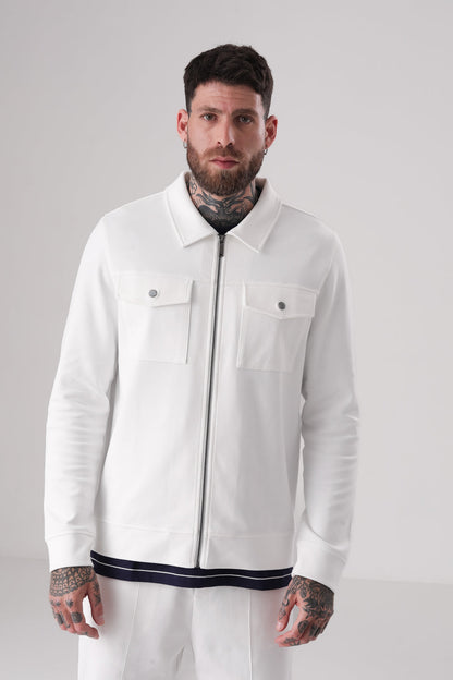 Sweatshirt With Zipper