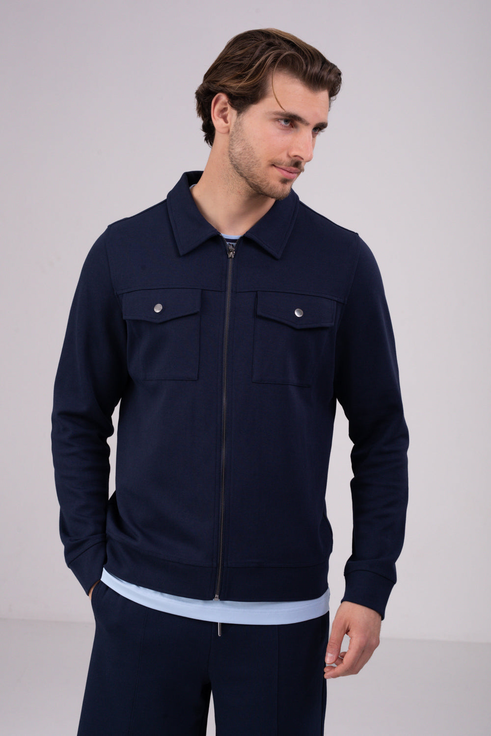 Sweatshirt With Zipper