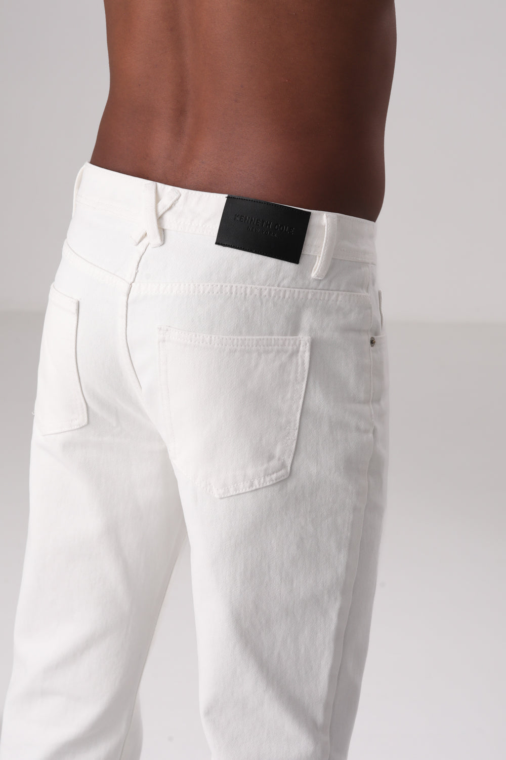 Classic Straight-Leg Jeans In Cotton