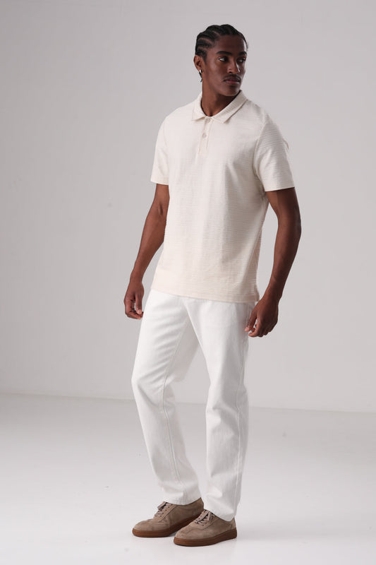 Classic Straight-Leg Jeans In Cotton