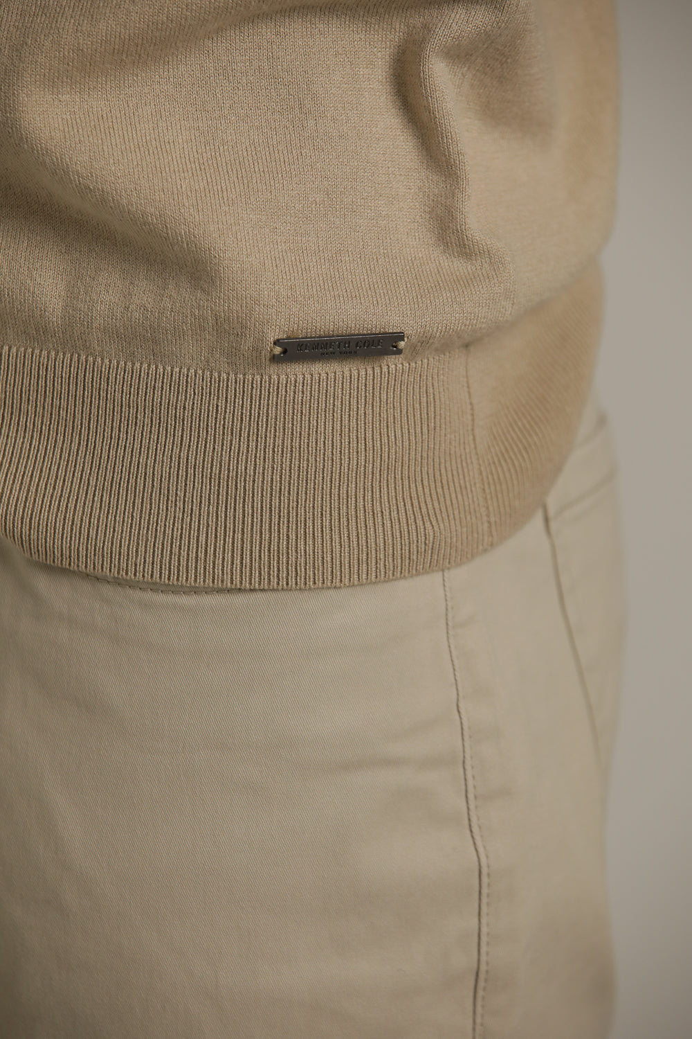 Fine-Knit Polo Shirt