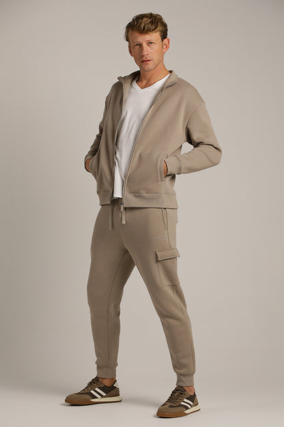 Stand Collar Sweatshirt