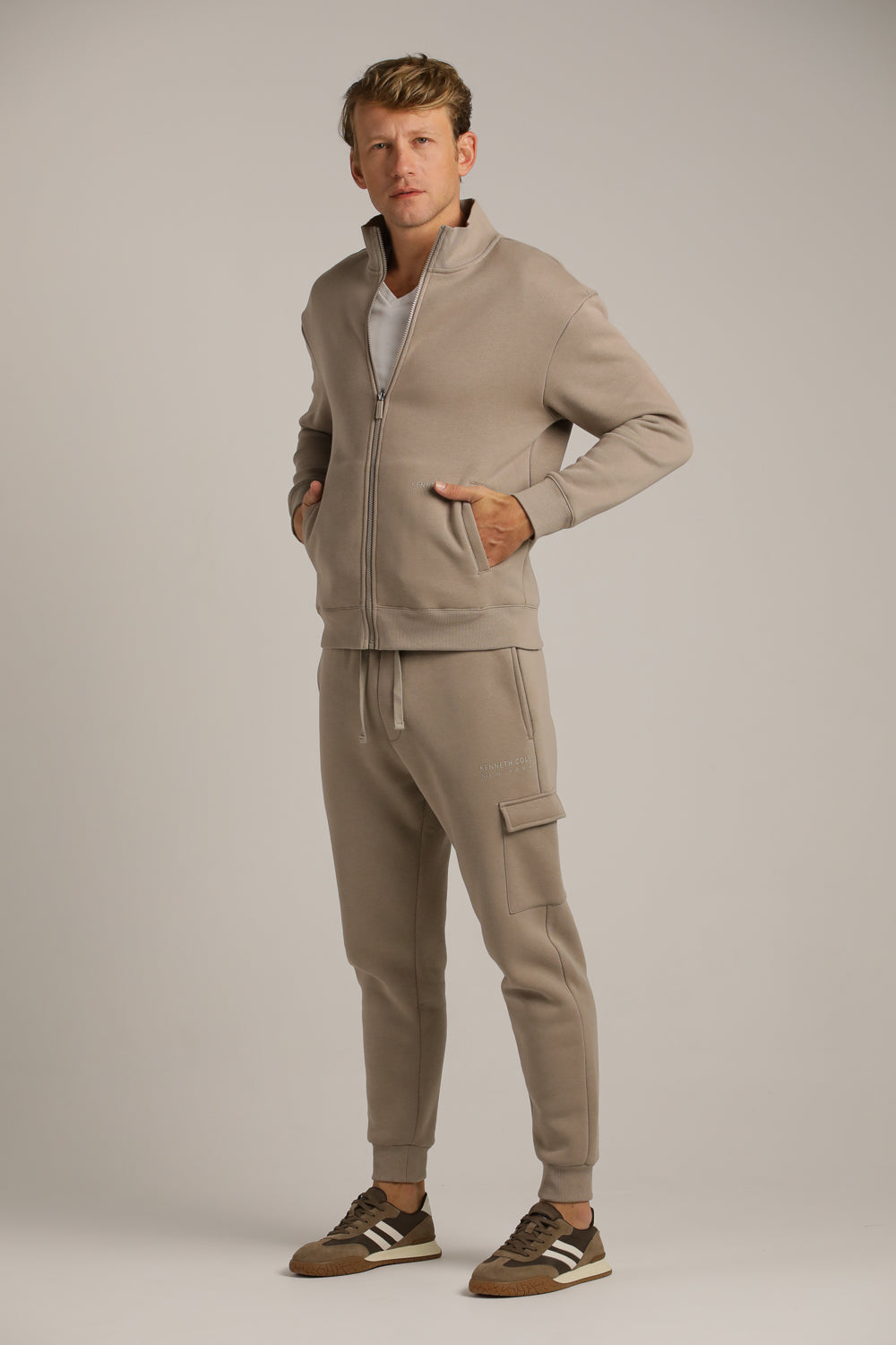 Stand Collar Sweatshirt