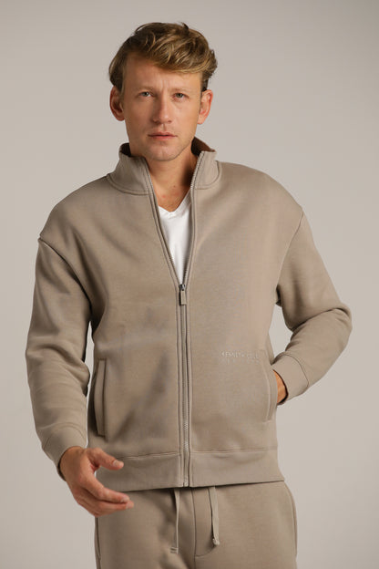 Stand Collar Sweatshirt