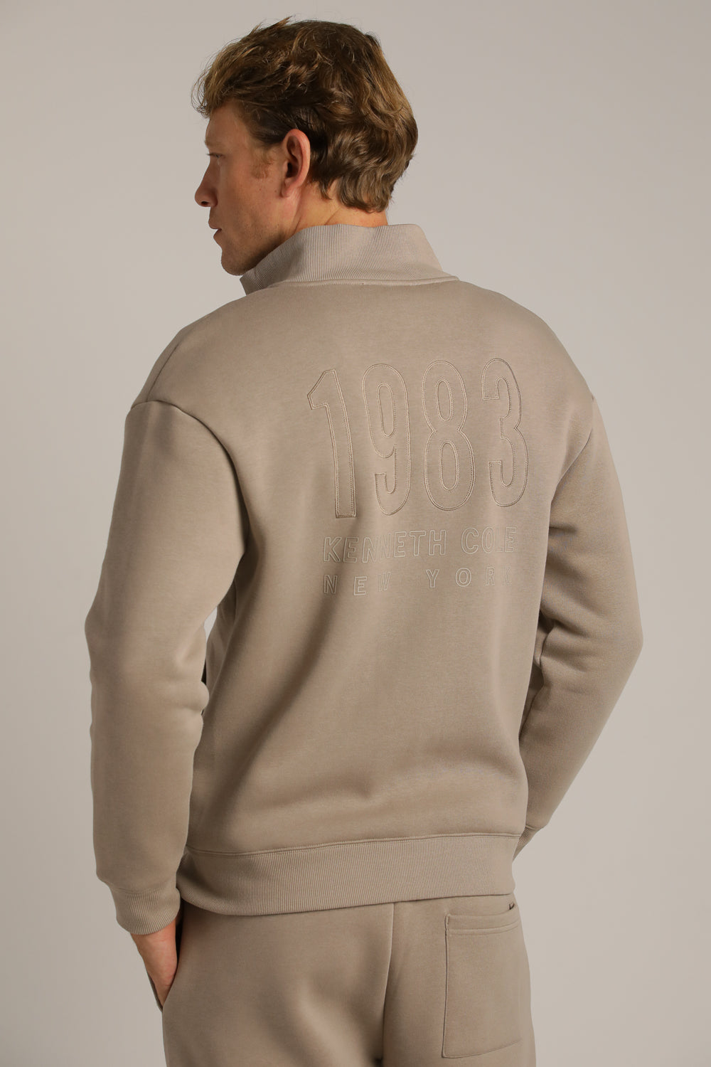 Stand Collar Sweatshirt