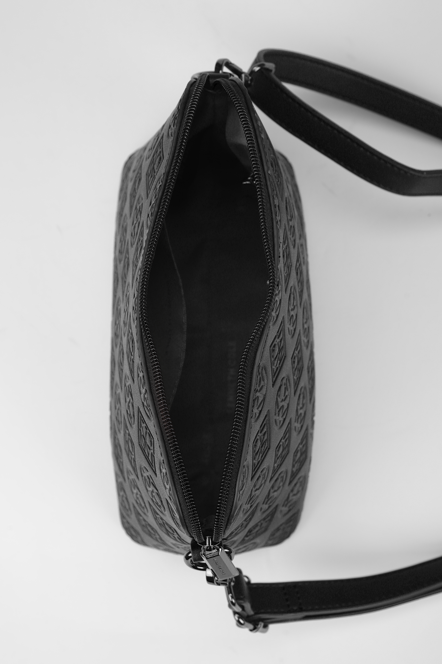 Faux Leather Shoulder Bag